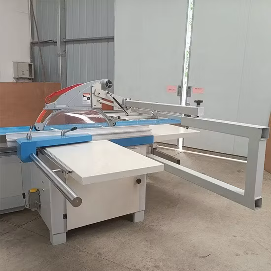木工 45 90 度ダブル鋸刃メラミン MDF 合板木材切断機精密スライドテーブルパネルソーマシン